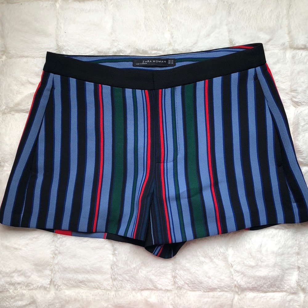 NWT Zara Stripes Shorts XS